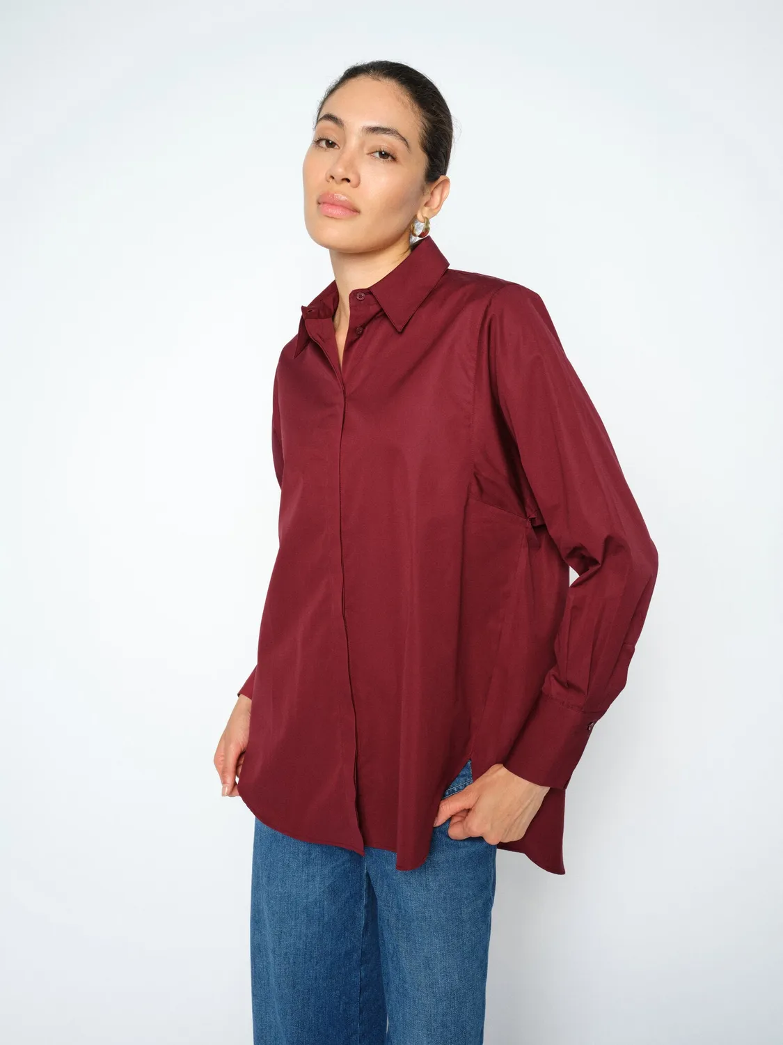 Mos Mosh MMEnola Cotton Shirt Hemd Weiß Bio-Baumwolle