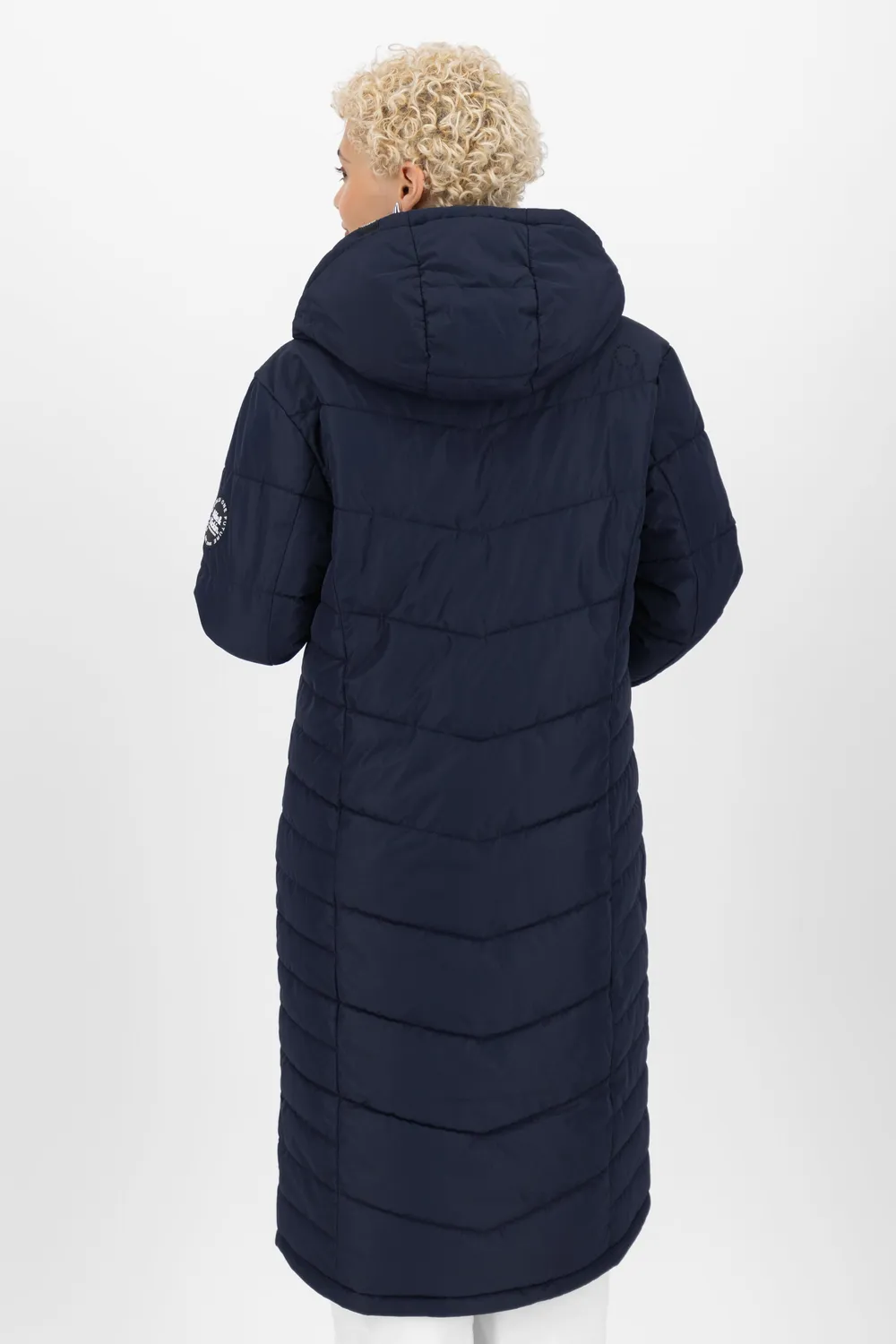 Alife & Kickin VedaAK A Parka Dunkelblau Stepp Winter