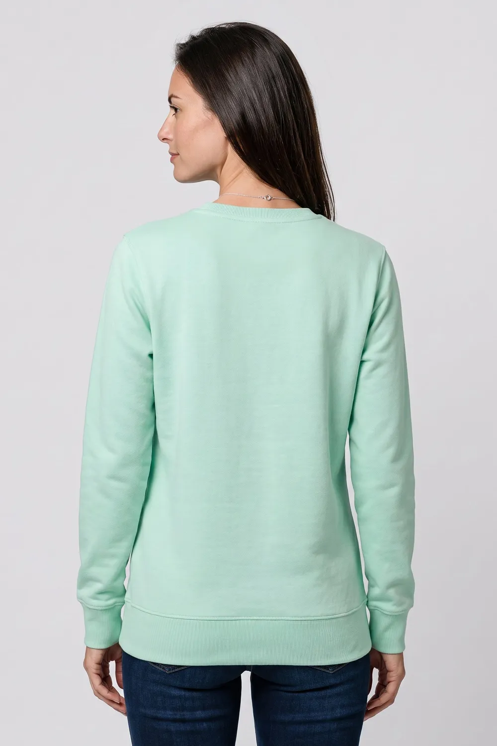 Alife & Kickin LottaAK A Sweatshirt Hellgrün Damen Crewneck