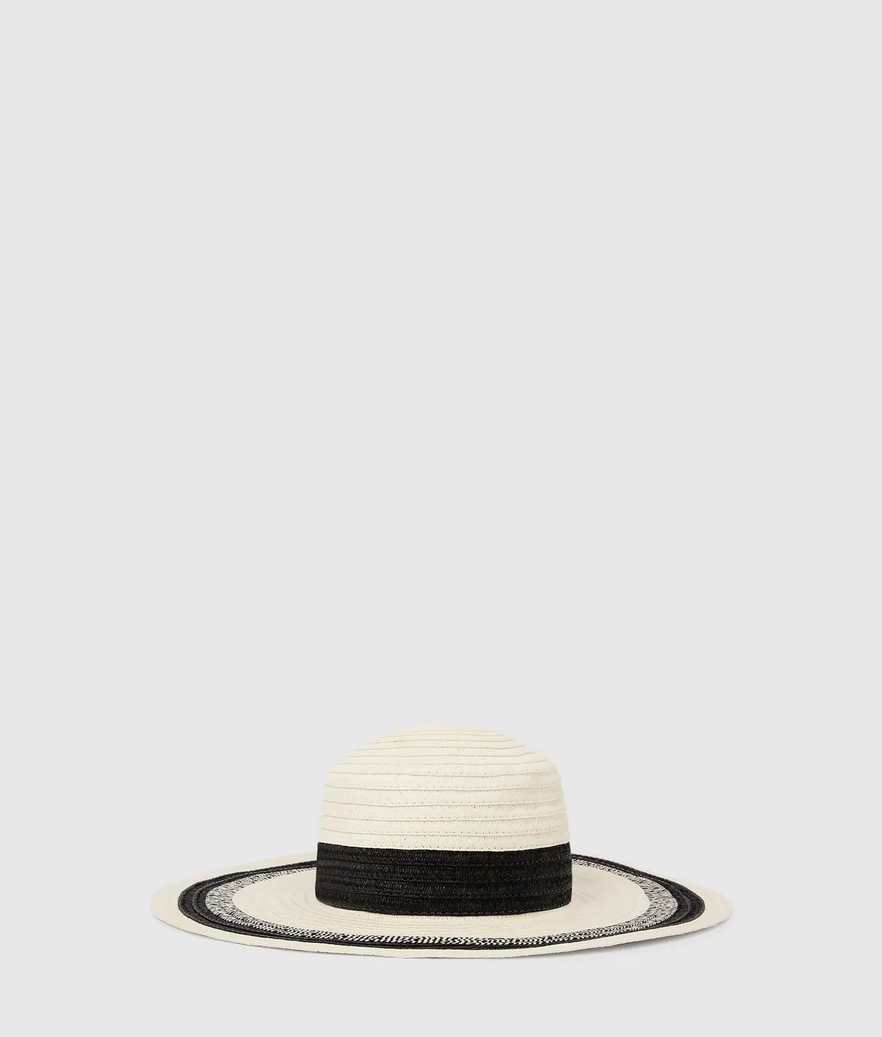 Karl Lagerfeld K/Signature Sonnenhut Streifen Logo