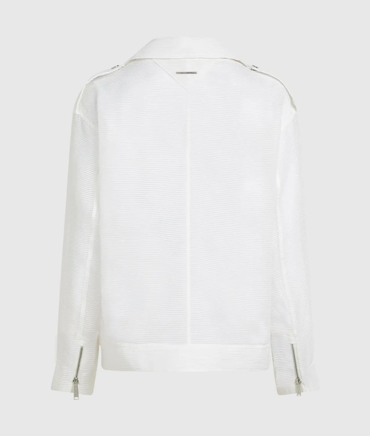 Karl Lagerfeld Organza Bikerjacke Transparent Größe 0-10