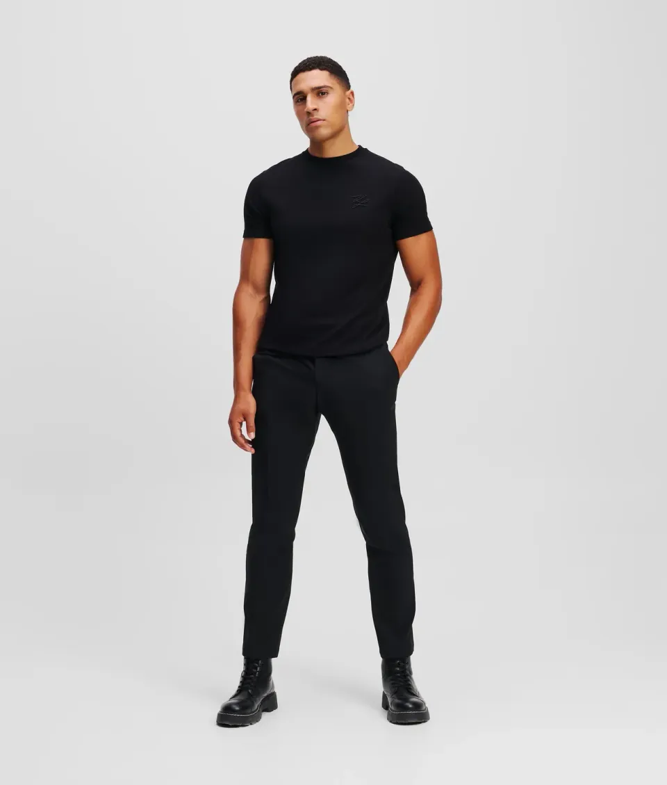 Karl Lagerfeld Eyewear Tailored Hose Anzughose schmal