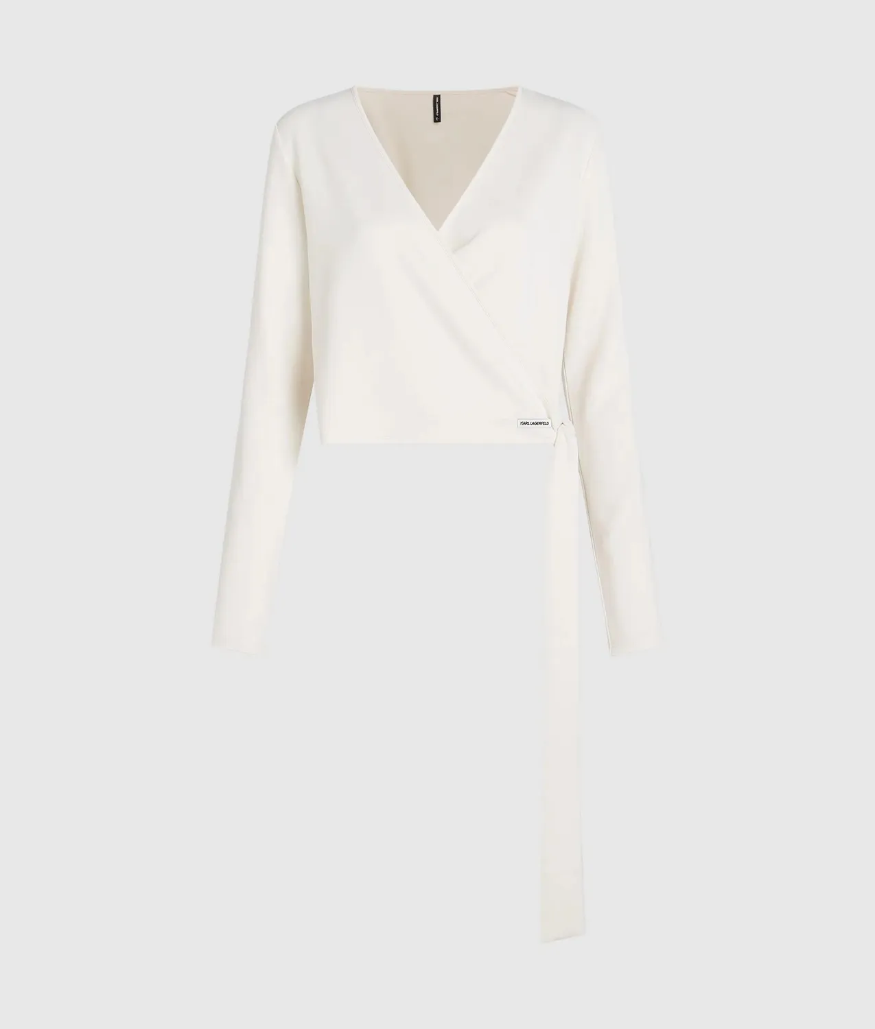 Karl Lagerfeld Loungewear Wickeltop Langarm