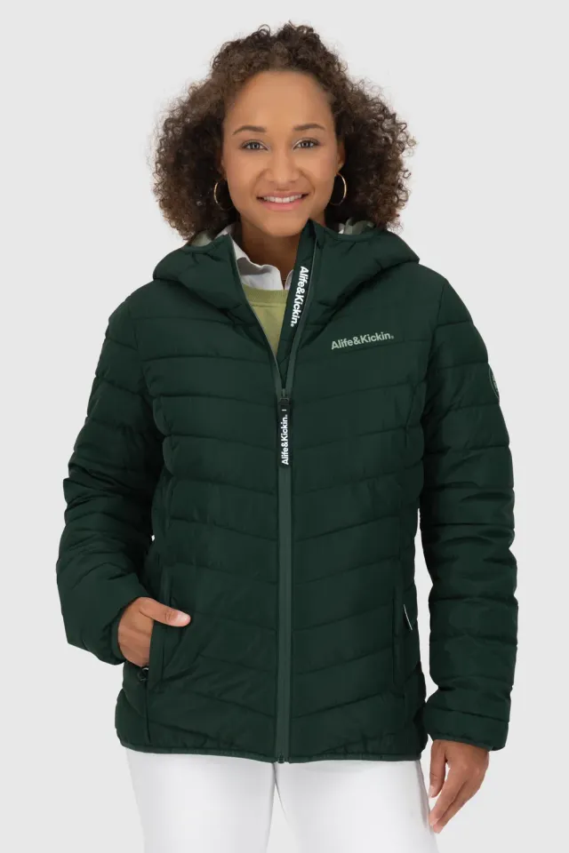 Alife & Kickin RabeaAK A Jacket Steppjacke Dunkelgrün
