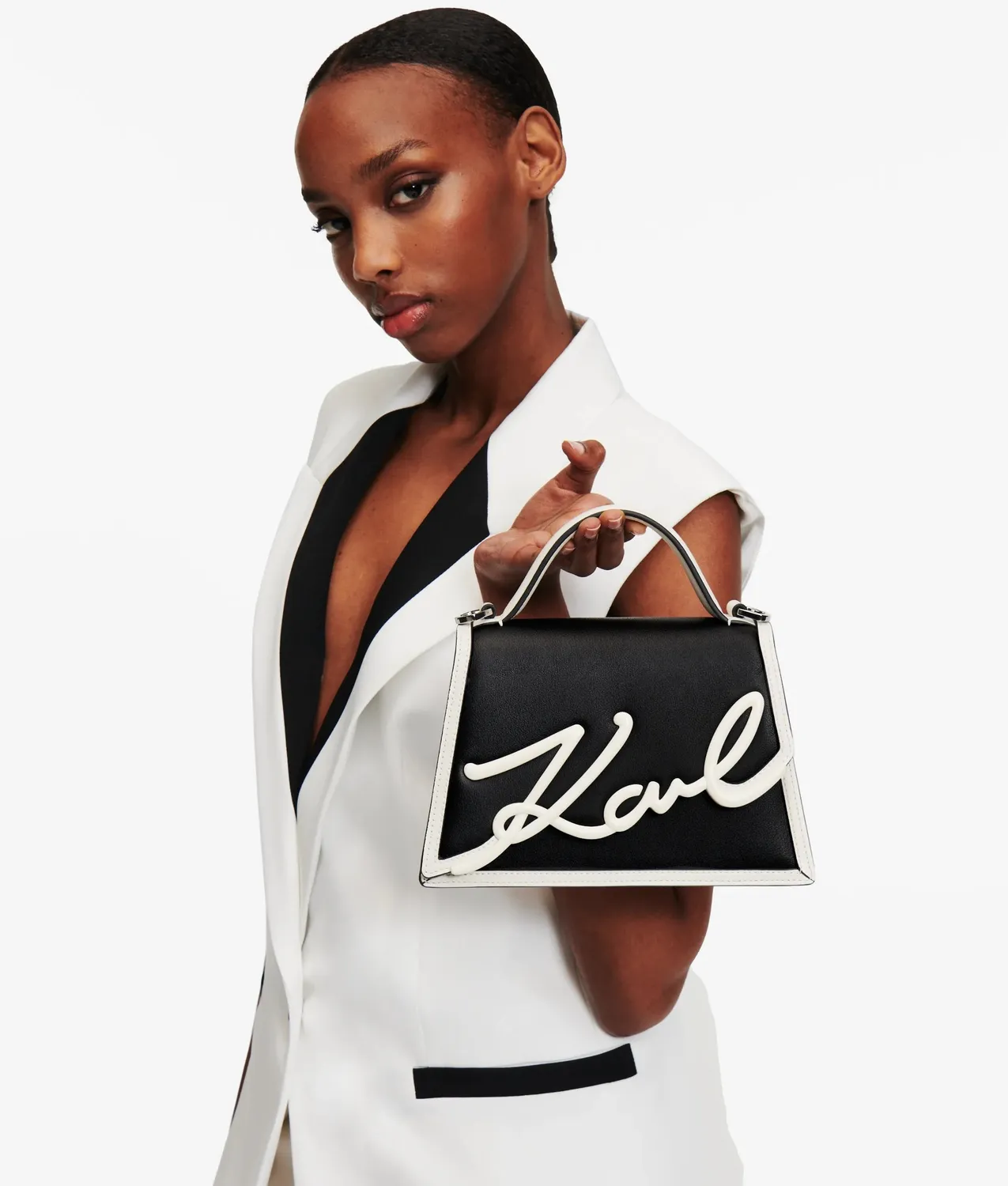 Karl Lagerfeld K/Signature Small Crossbody Tasche schwarz