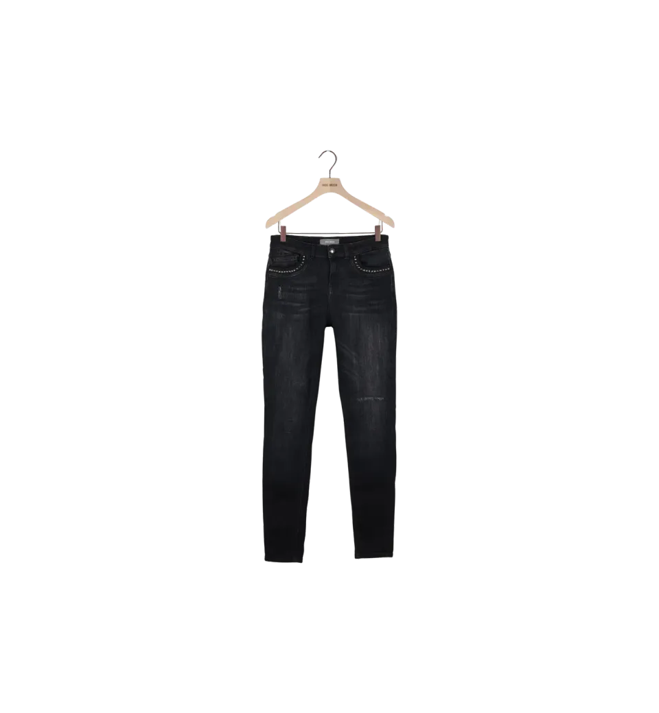 Mos Mosh MMBradford Brushed Jeans Black 26 Secondhand