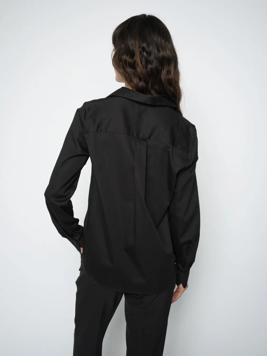 Mos Mosh Martina Shirt Weiß Schwarz Regular Baumwolle