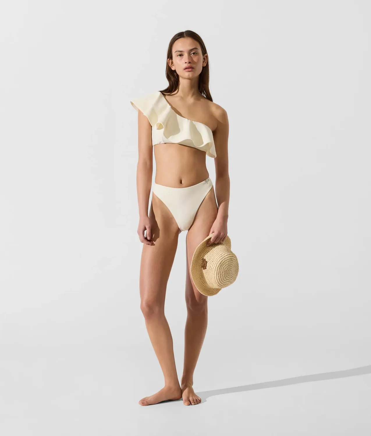 Karl Lagerfeld Signature Bikinihose High-Leg Damen