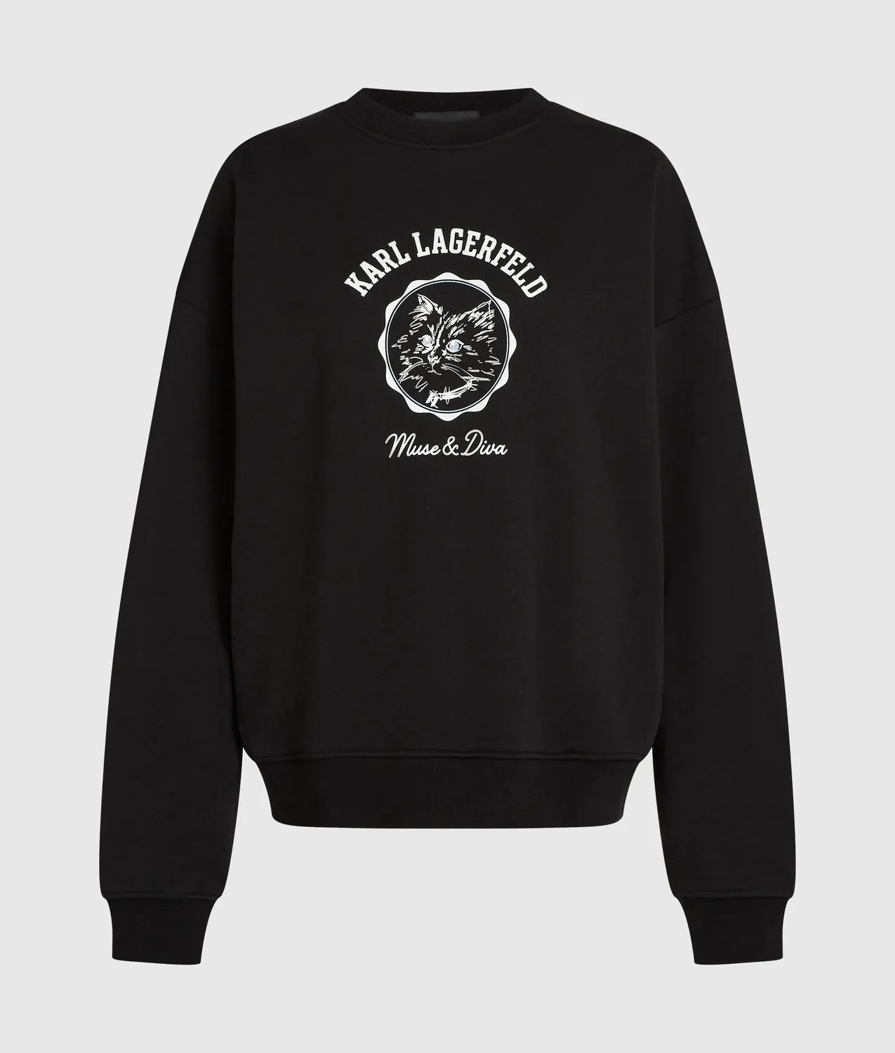 Karl Lagerfeld Ikon Choupette Sweatshirt XS-XXL weiß
