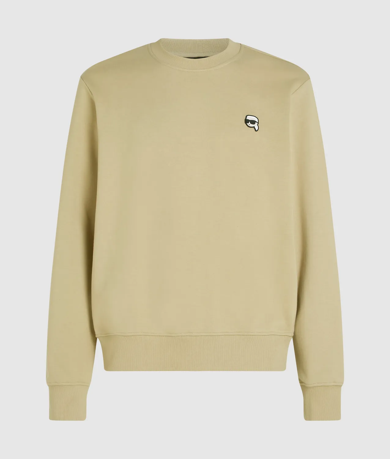 Karl Lagerfeld Ikon Sweatshirt Crew Neck gerader Schnitt