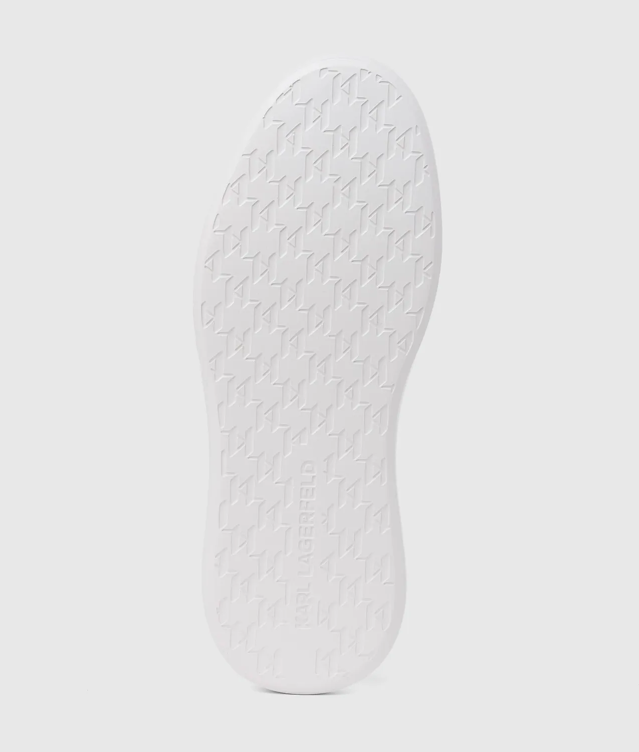 Karl Lagerfeld Ikon Kore Sneaker Leder schwarz glänzend
