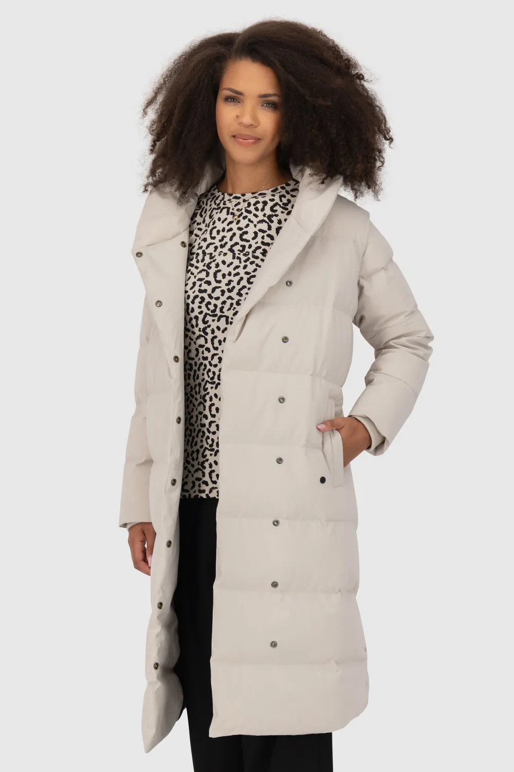 Alife & Kickin FleurAK A Steppmantel Beige Damen Weste
