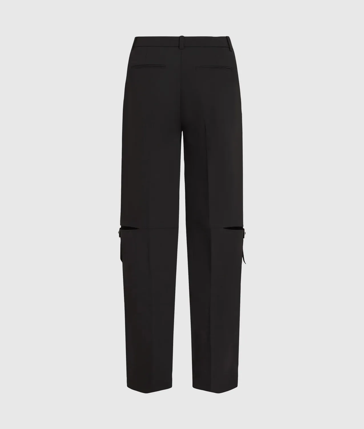 Karl Lagerfeld KL Jeans Buckle-detail Hose Damen Schnallen Cut-outs