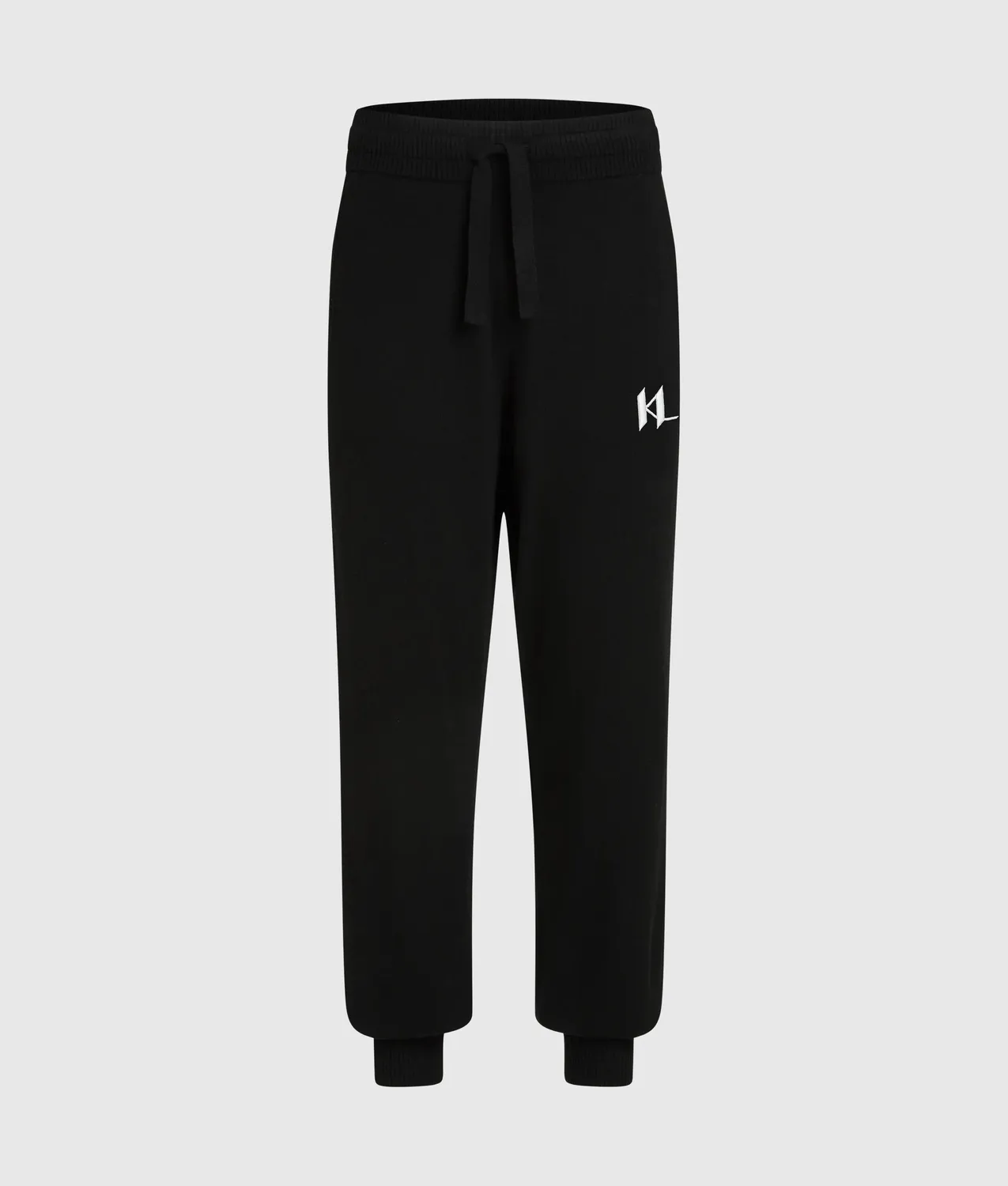 Karl Lagerfeld Monogram Cashmere Loungewear Hose Kaschmir
