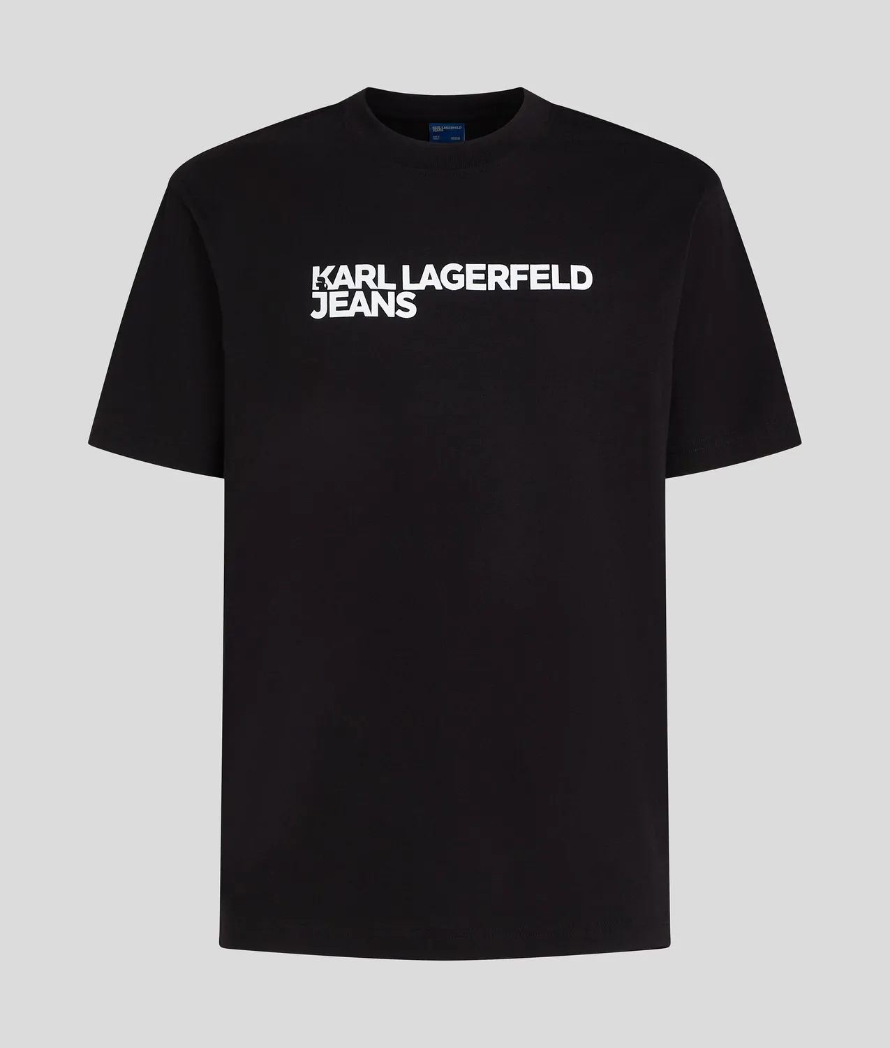 Karl Lagerfeld Jeans Logo T-Shirt regular mit Brustlogo