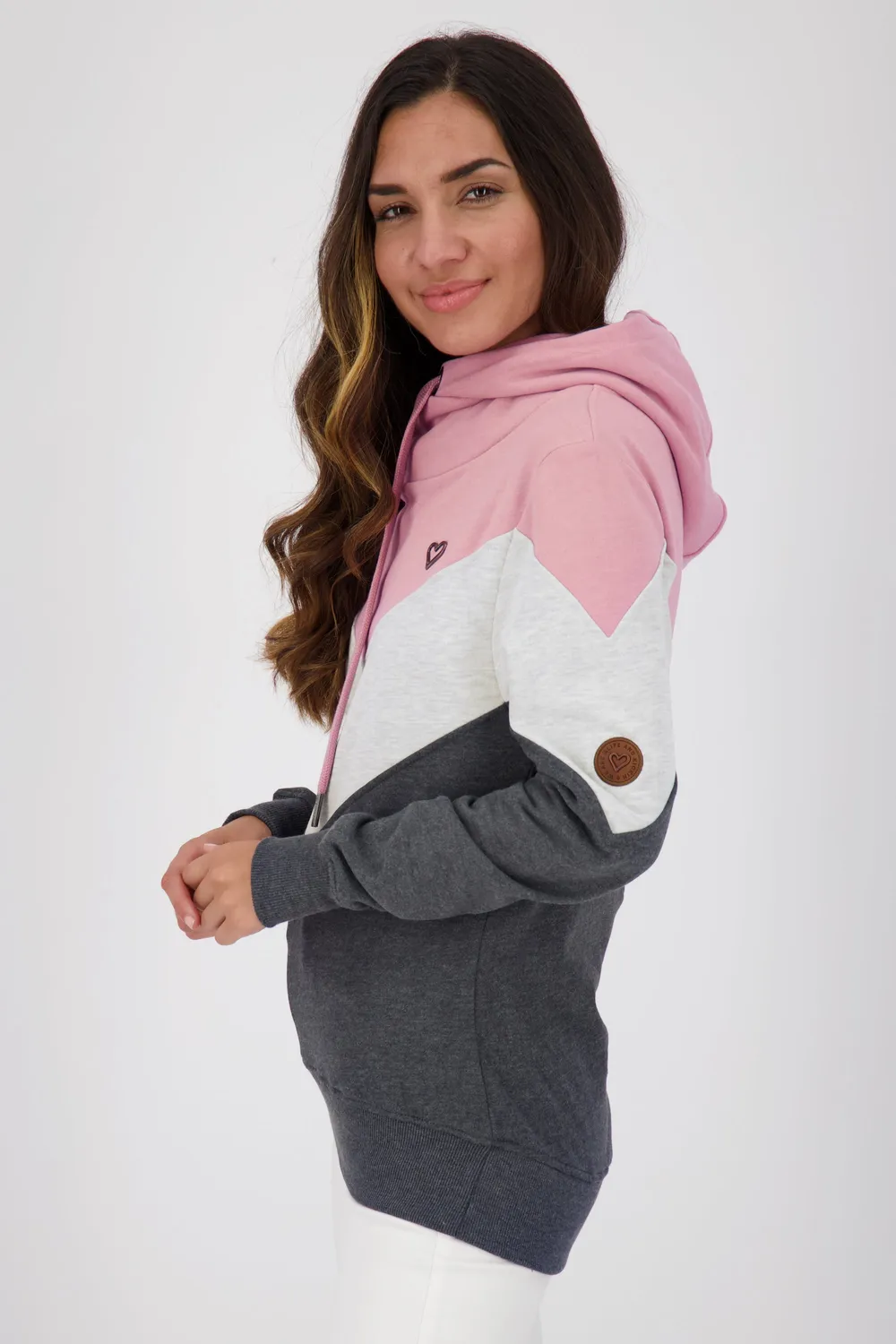 Alife & Kickin StellaAK A Hoodie Rosa Print