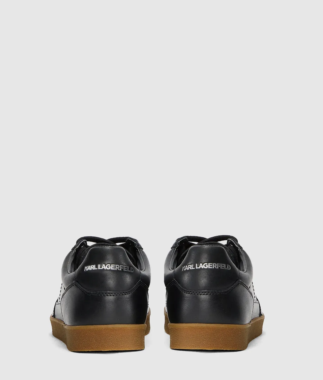 Karl Lagerfeld Kandidate Sneaker Leder Herren Kontrastsohle