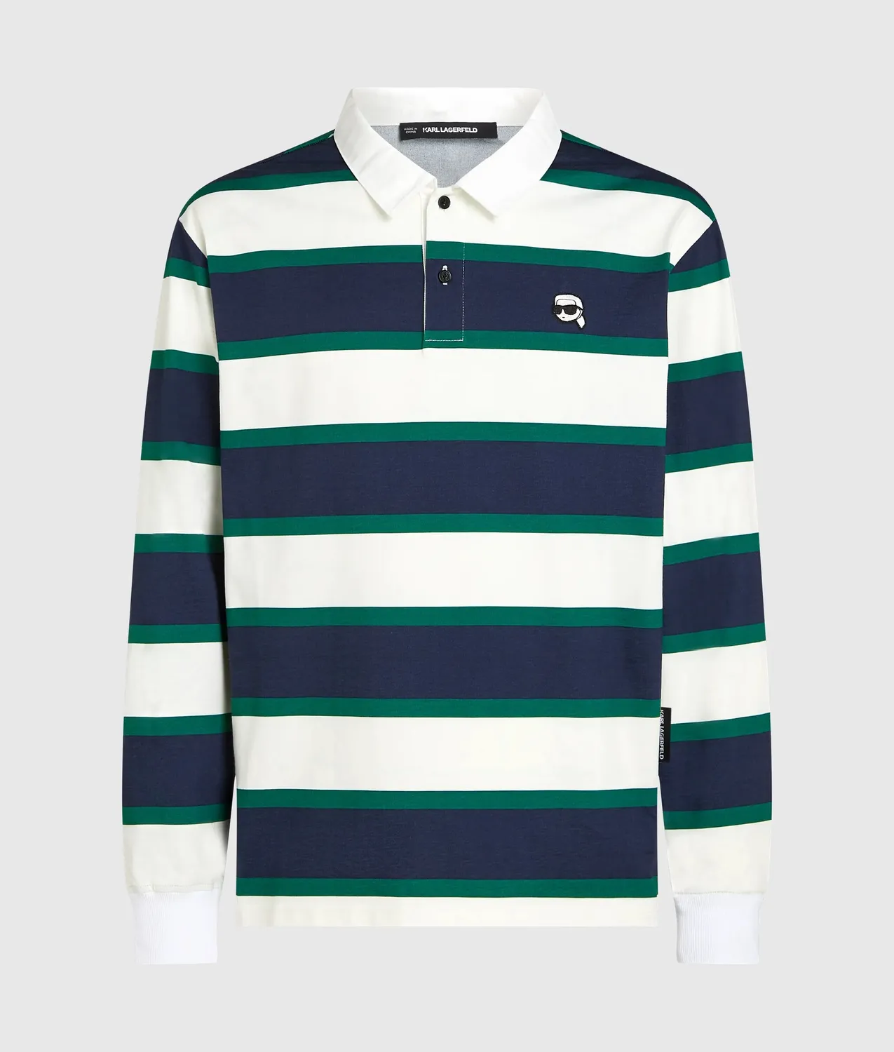 Karl Lagerfeld Ikon Rugby Polo gestreift Herren