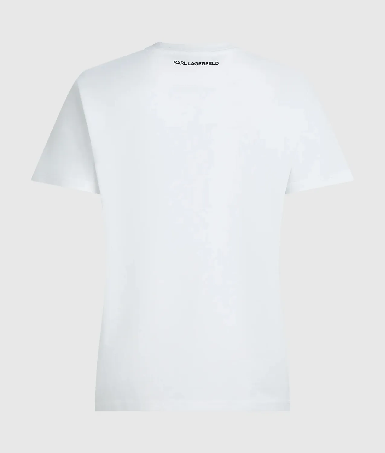 Karl Lagerfeld Ikon T-Shirt Circle Logo Bio-Baumwolle