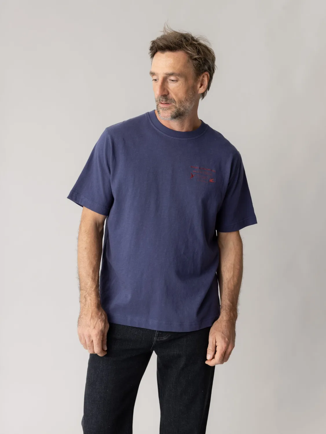 Mos Mosh MMGStudio Slub Tee T-Shirt Weiß Regular Fit