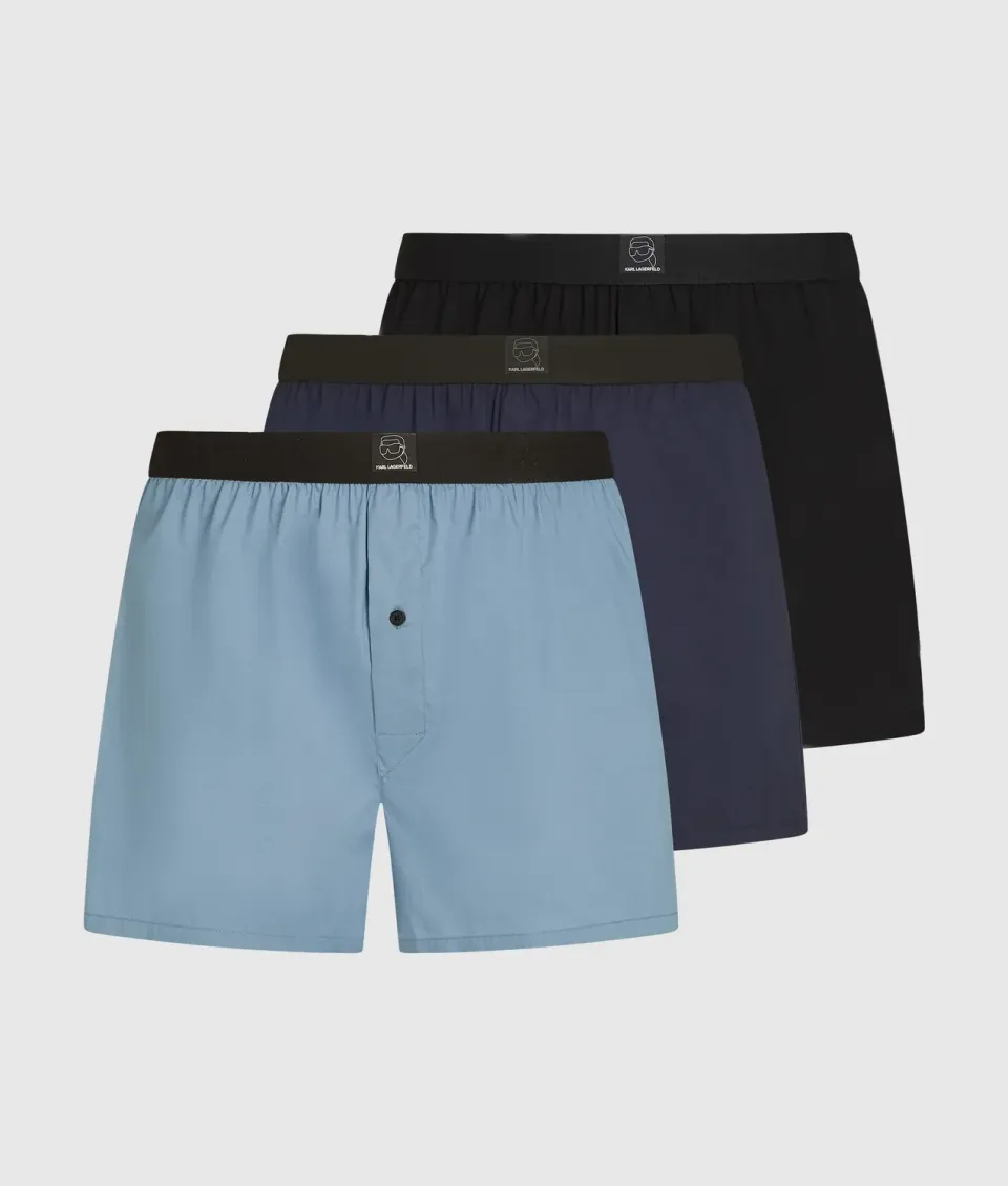 Karl Lagerfeld Ikon Boxershorts 3er-Pack locker