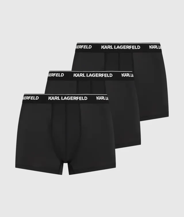 Karl Lagerfeld Logo Micro Trunks 3er-Pack Low-Rise