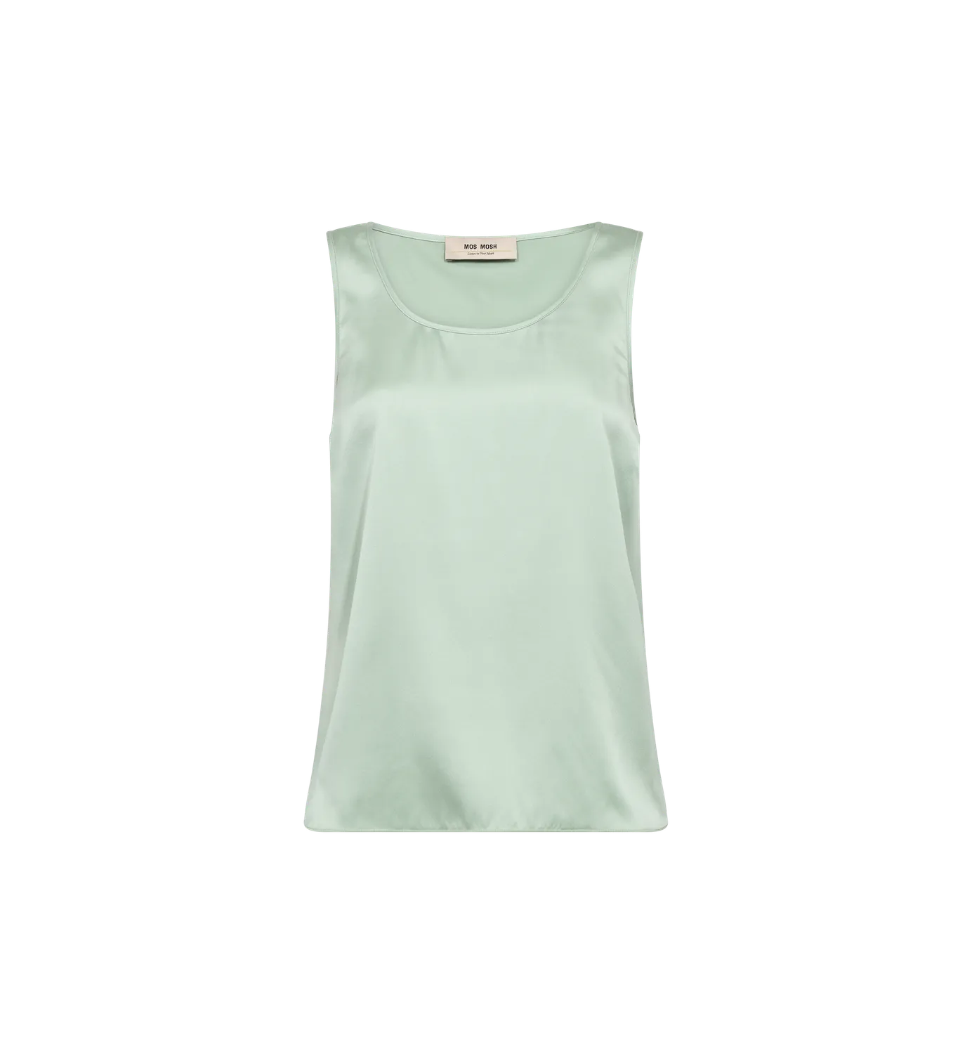 Mos Mosh MMAstrid Silk Tank Top Seide Rundhals