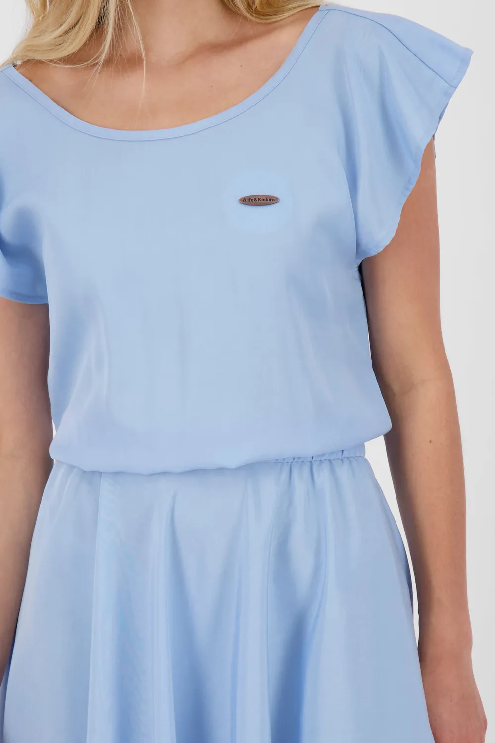Alife & Kickin IsabellaAK Kleid hellblau kurz