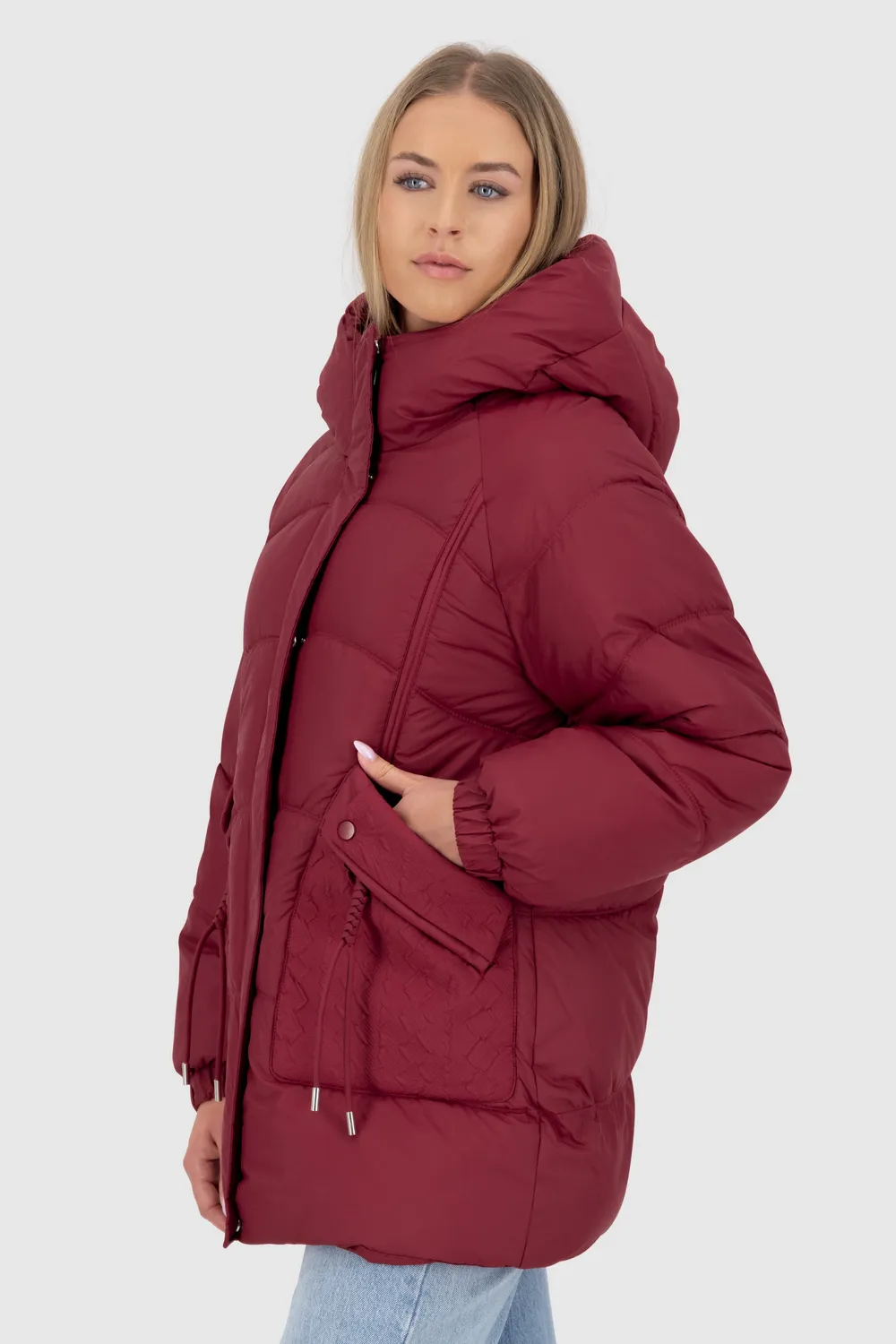 Alife & Kickin GlorianaAK A Winterjacke rot Stepp