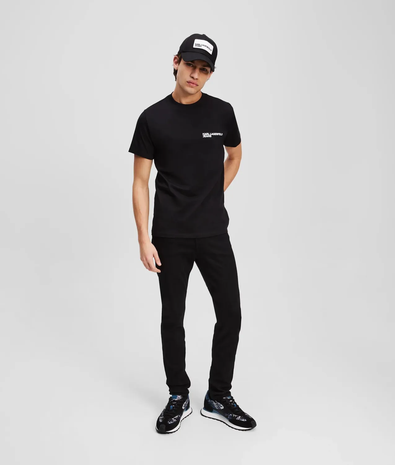Karl Lagerfeld Jeans Slim-fit T-Shirt Herren Logo