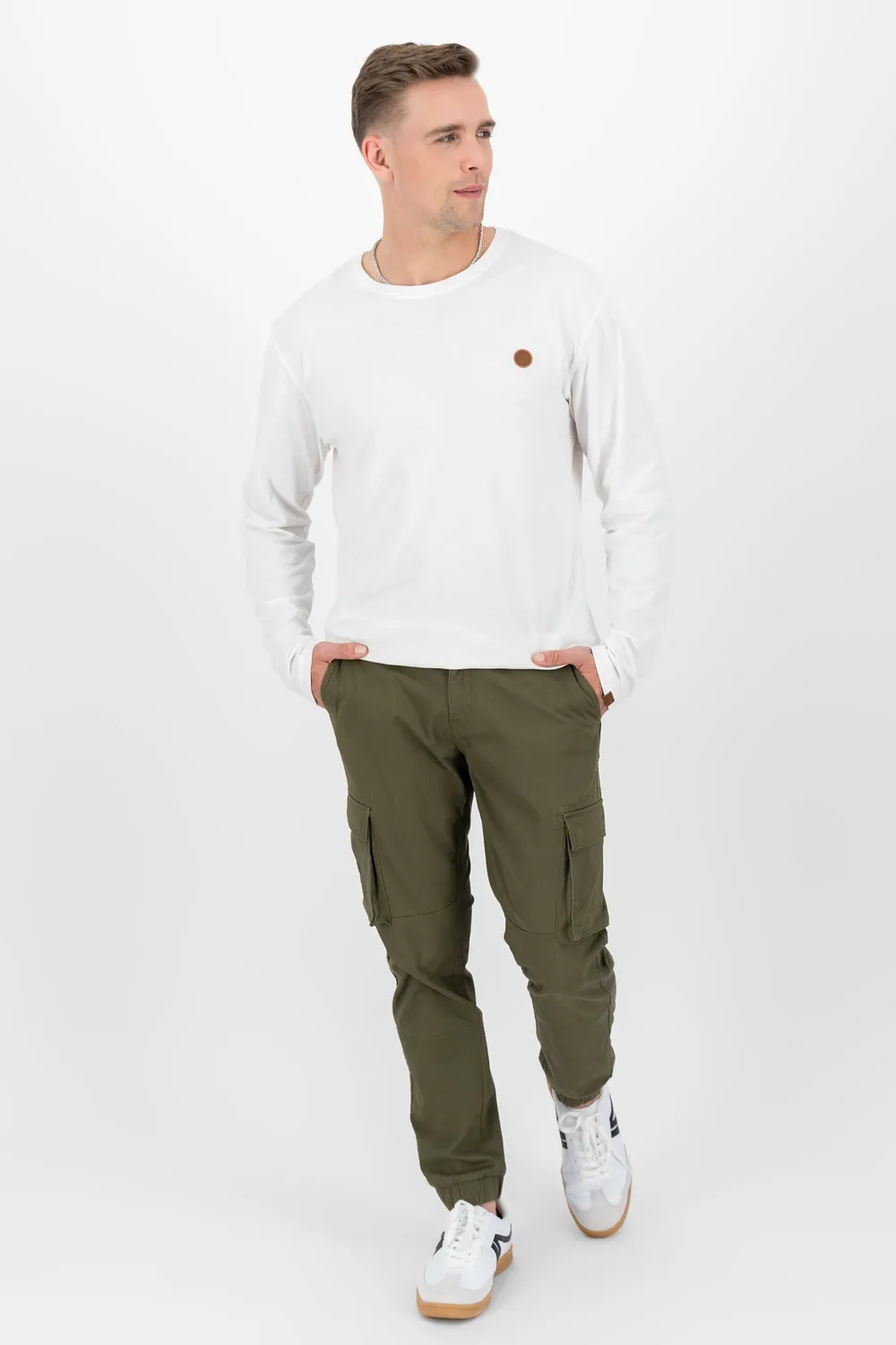 Alife & Kickin AlexAK A Longsleeve Weiß Herren Jersey