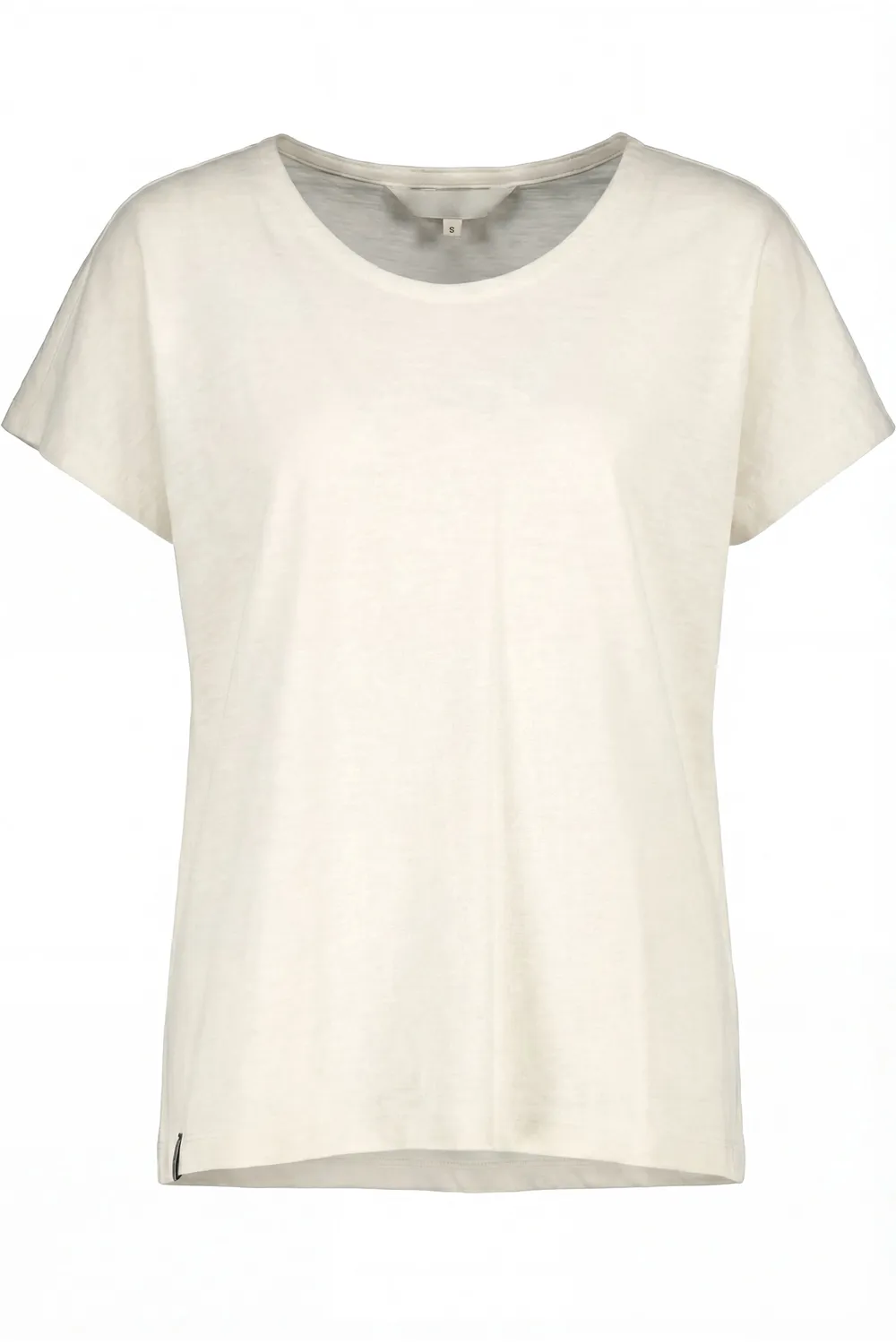 Alife & Kickin SofiaAK P T-Shirt Orange Hour Weiß Bio-Baumwolle