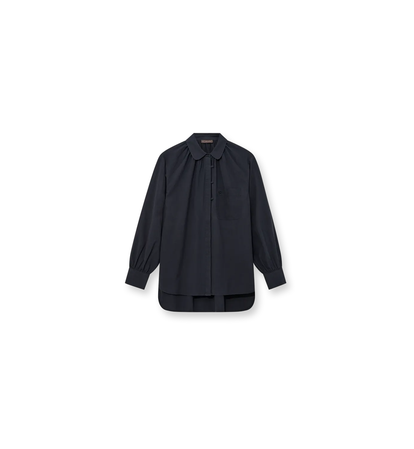 Mos Mosh MMHGrace Soft Shirt Bluse Sky Captain 34-44