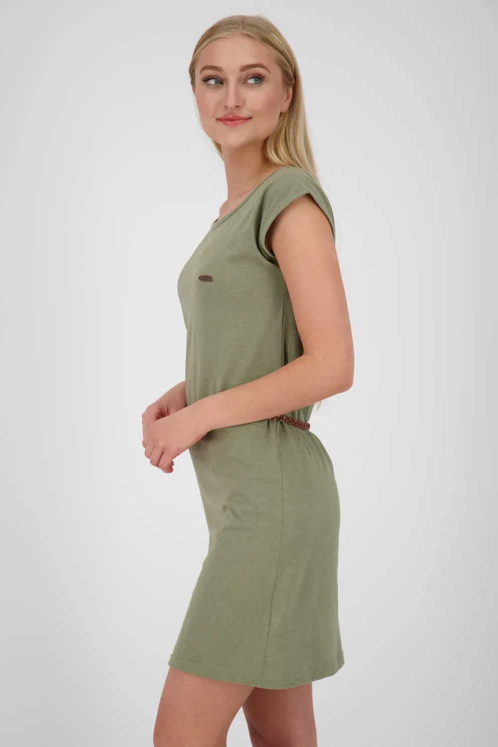 Alife & Kickin ElliAK Dress Grün Damen Jersey