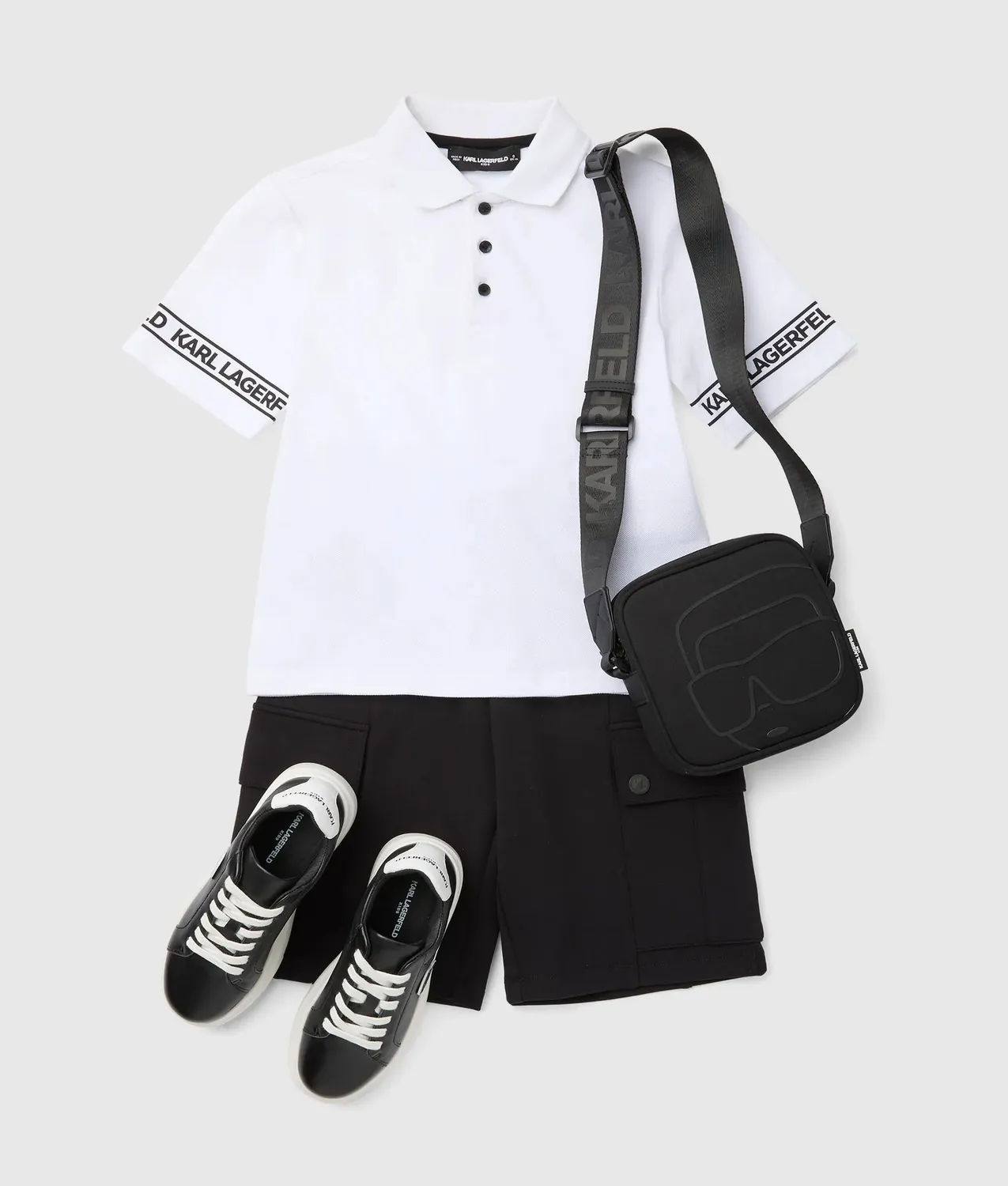 Karl Lagerfeld Boys Cargo Shorts Baumwolle Kinder