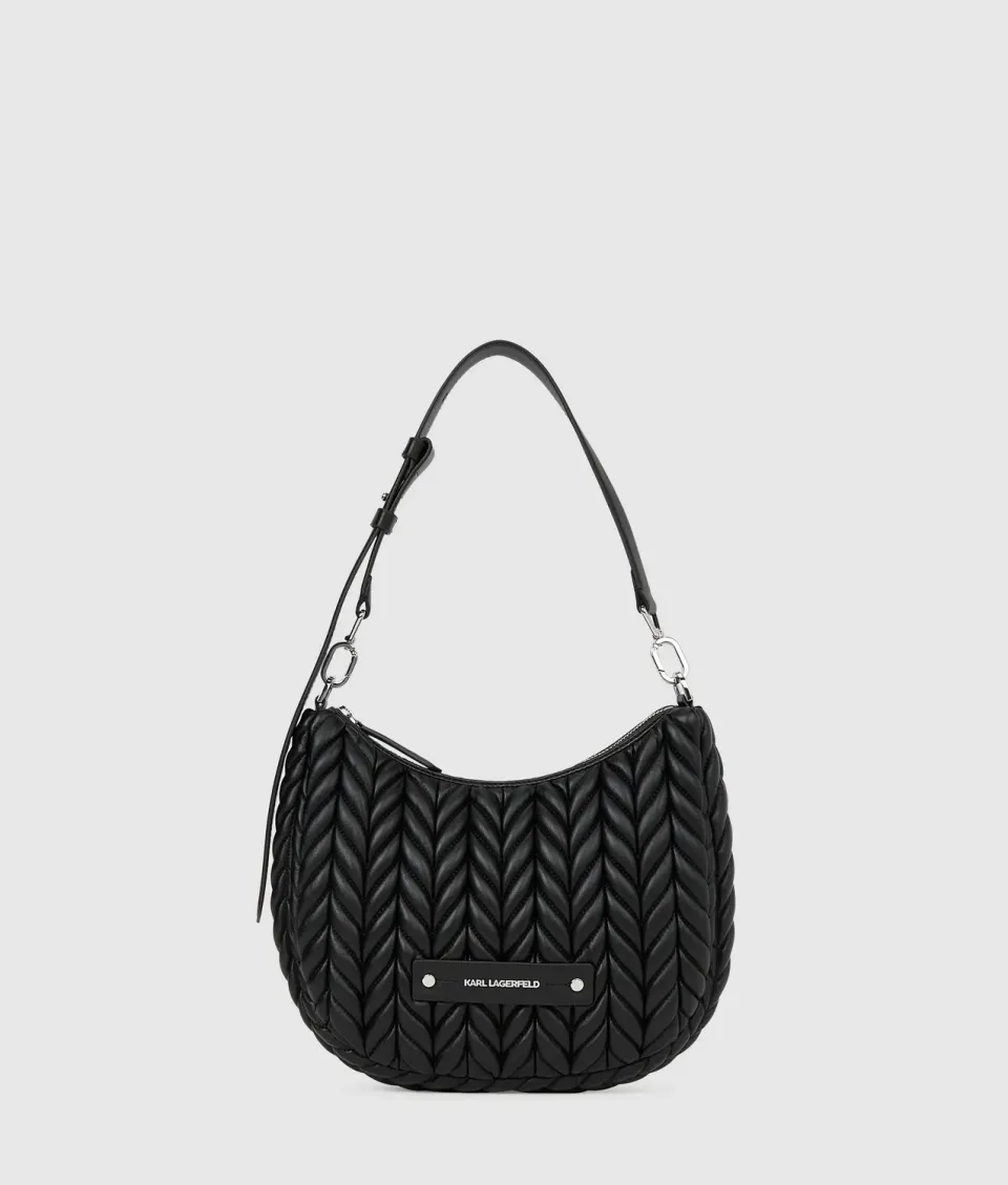 Karl Lagerfeld Eyewear K/Weave Hobo Bag Small Quilt