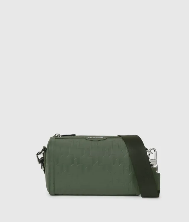 Karl Lagerfeld K/Loom Mini Barrel Tasche Leder