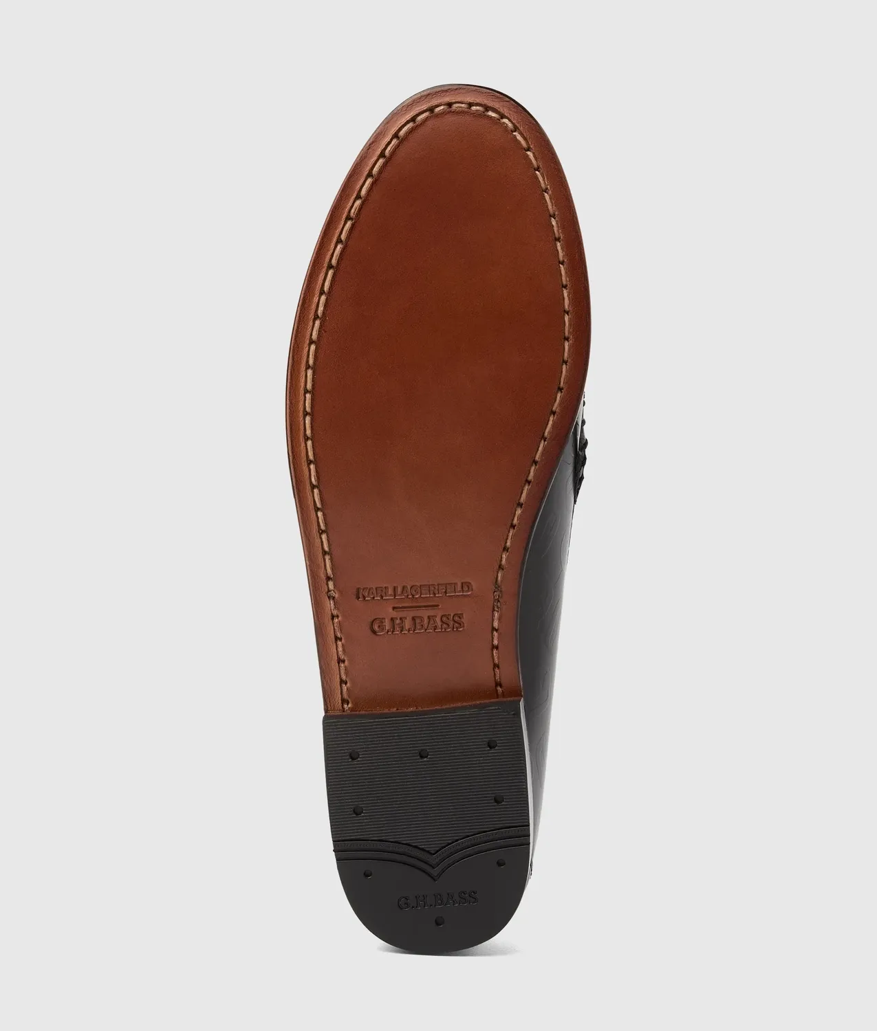 Karl Lagerfeld x G.H.Bass Ikon NFT Loafer Leder