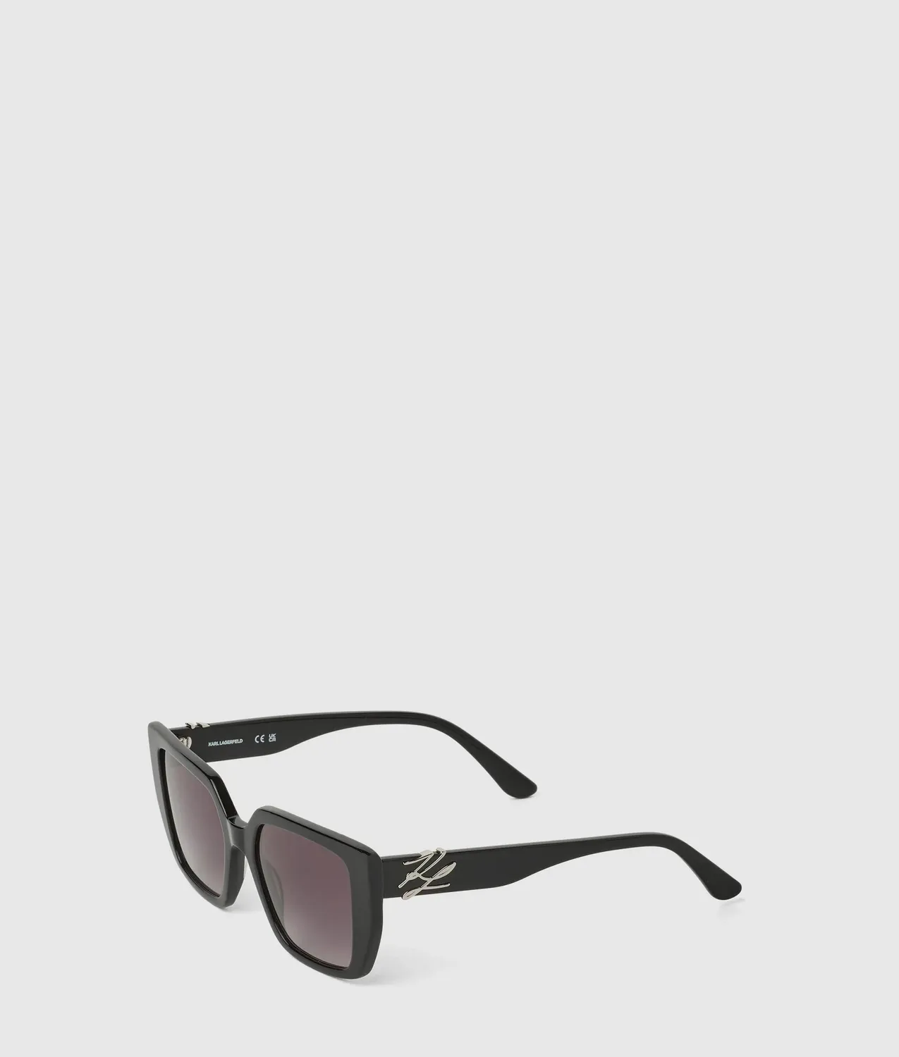 Karl Lagerfeld Autograph Chunky Sonnenbrille Rechteckig