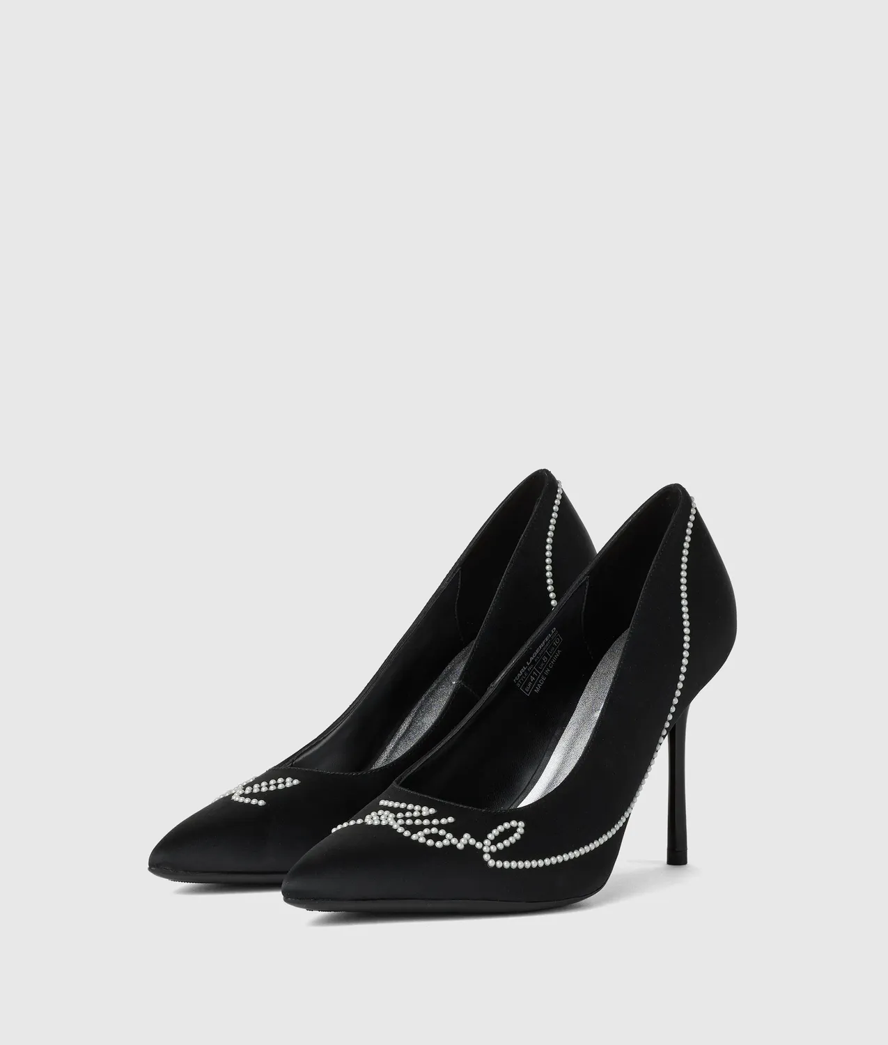 Karl Lagerfeld Sarabande Pumps Damen Satin
