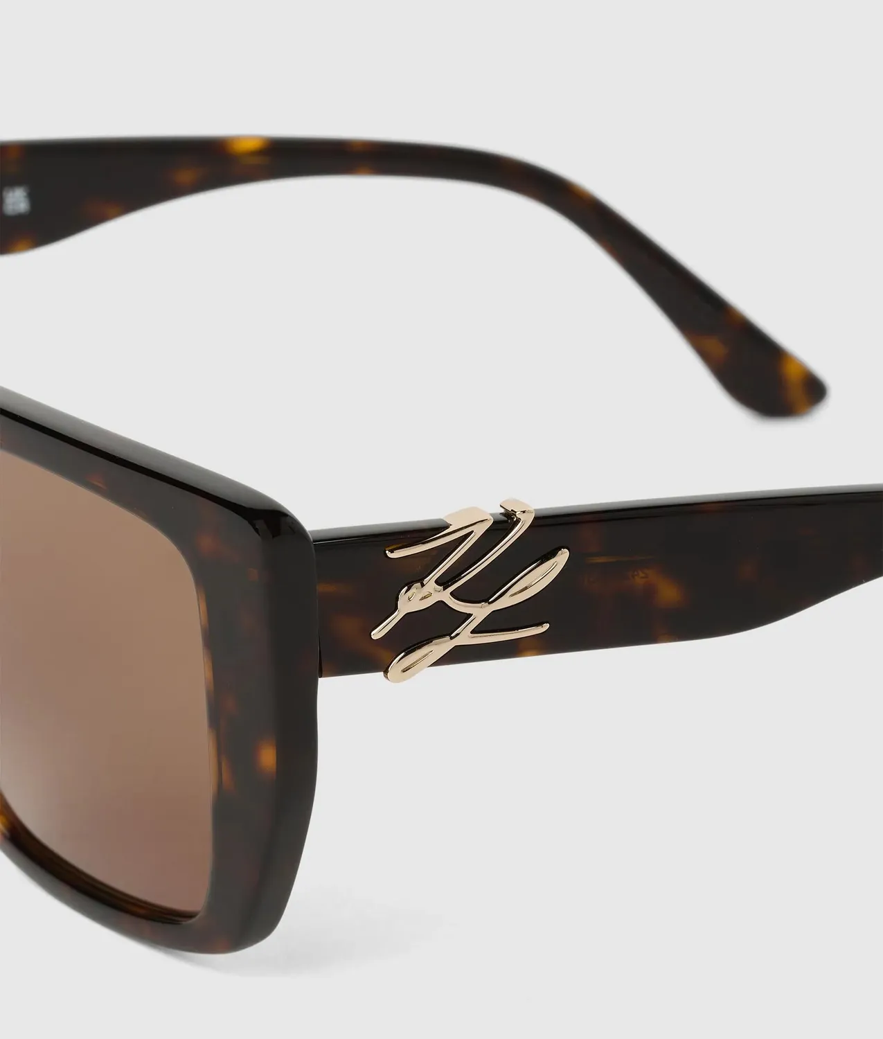 Karl Lagerfeld Autograph Chunky Sonnenbrille One Size