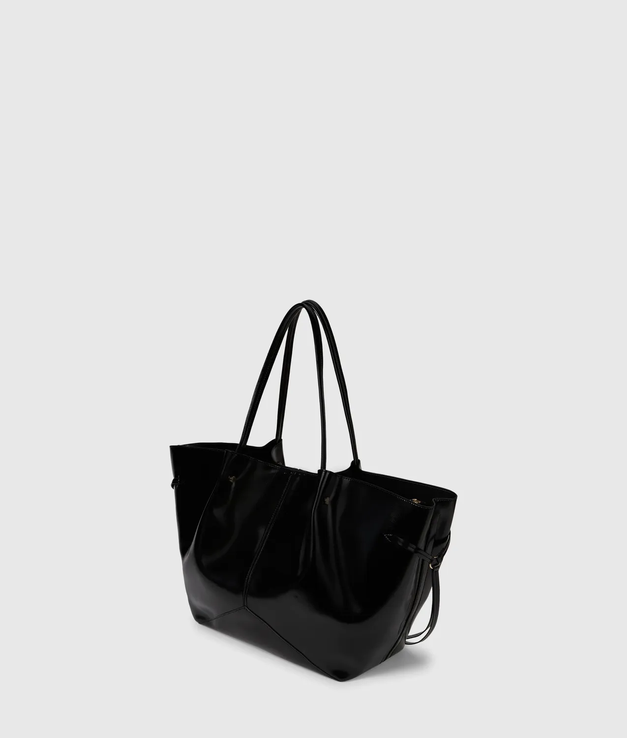 Karl Lagerfeld Exclusive K/Pierced large shiny Tote Glanzleder