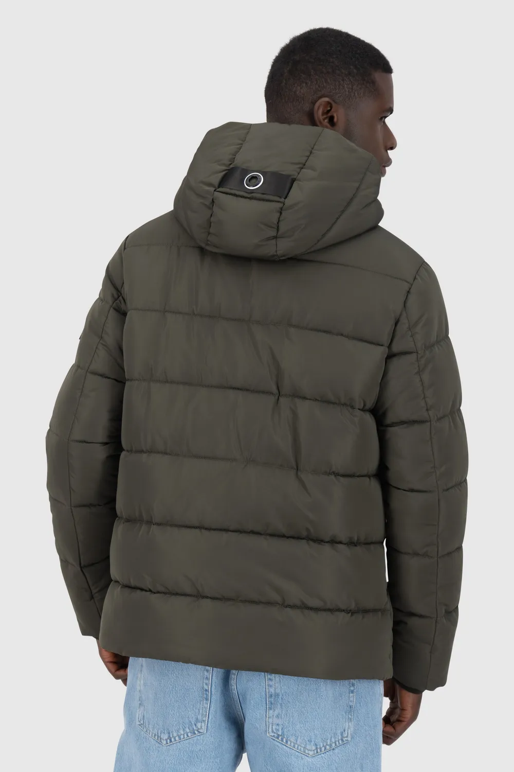 Alife & Kickin BranAK A Puffer Jacke Herren Schwarz