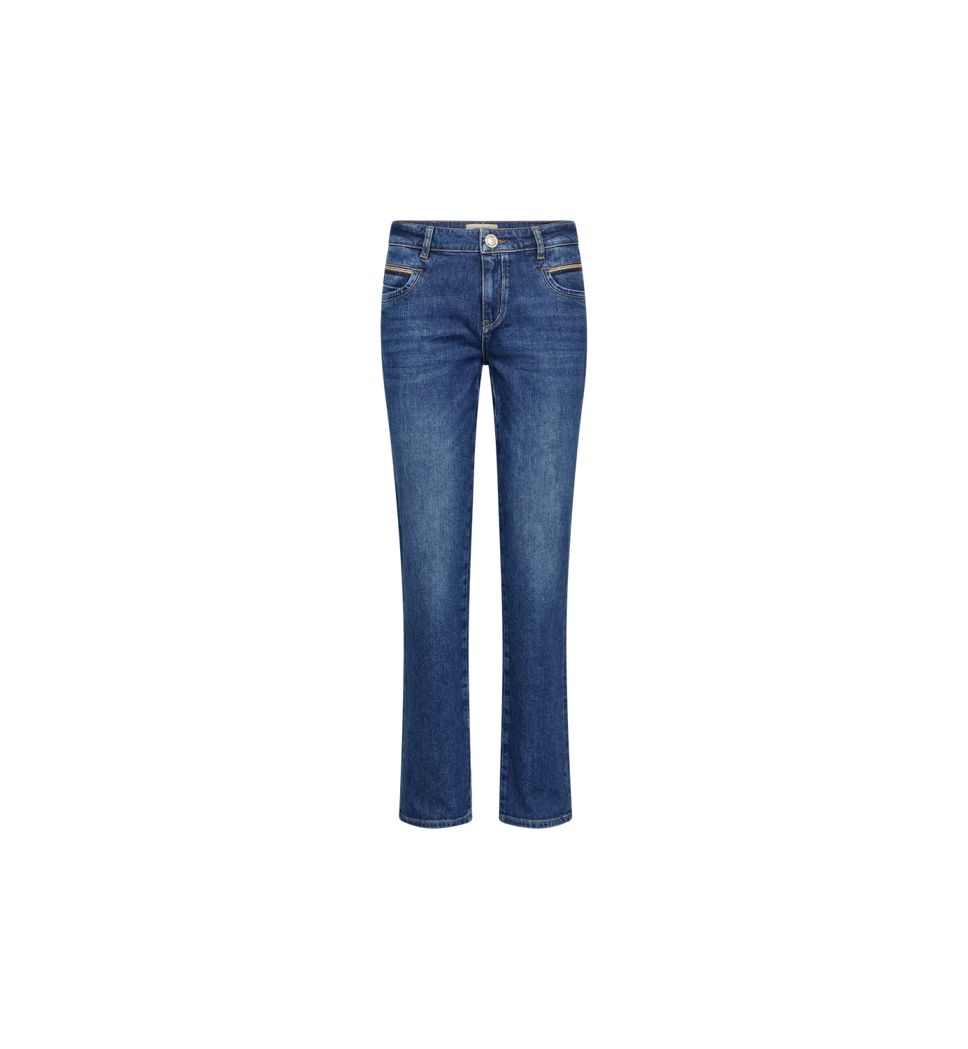 Mos Mosh MMCarla Naomi Straight Jeans Dunkelblau