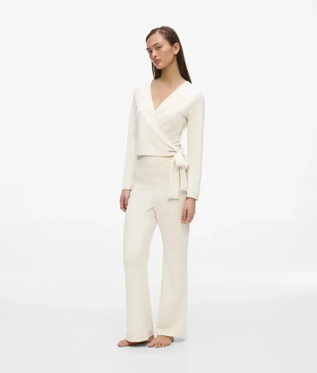Karl Lagerfeld Loungewear Flared-Hose XS-XL V-Bund