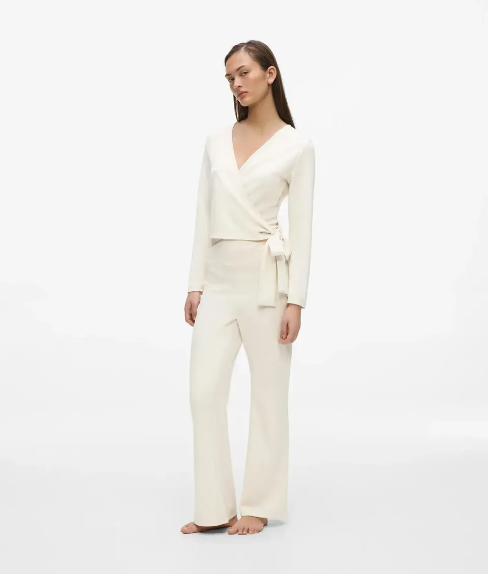 Karl Lagerfeld Loungewear Flared-Hose XS-XL V-Bund