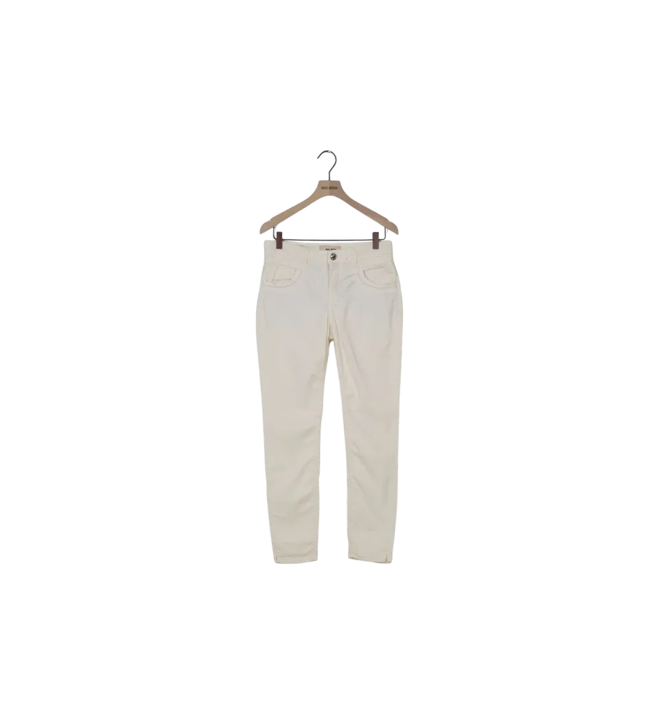 Mos Mosh ReLoved MMNaomi Treasure Hose Ankle 27 Ecru Tapered