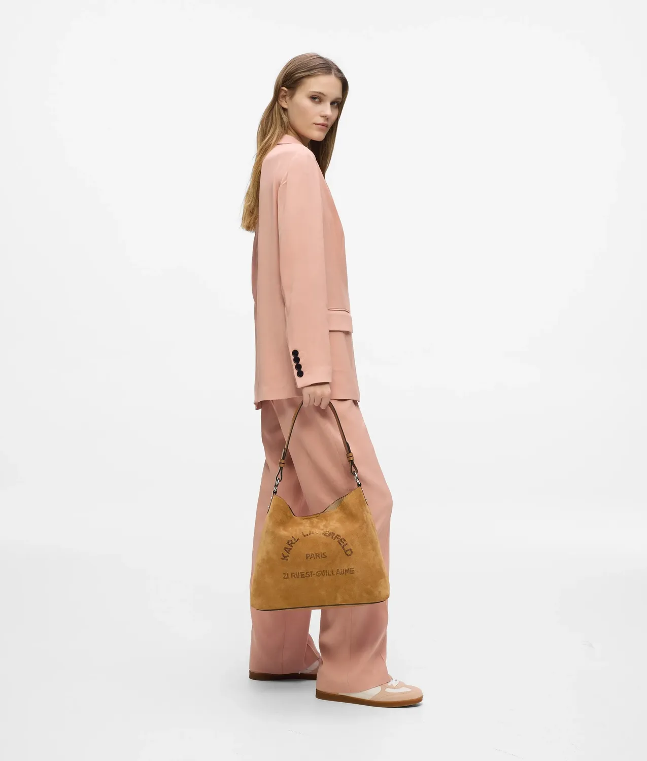 Karl Lagerfeld K/Daily Hobo Bag Umhängetasche Suede