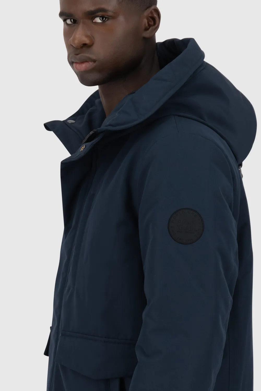 Alife & Kickin NilasAK A Winterjacke dunkelblau Herrenparka