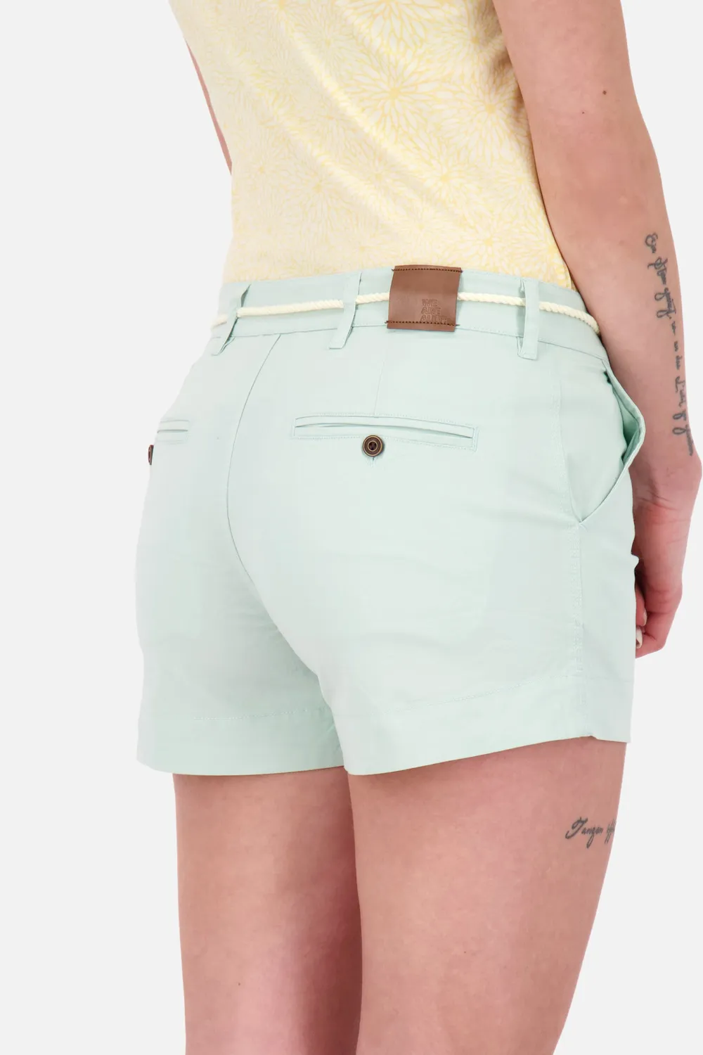 Alife & Kickin JuleAK A Damen Shorts Hellgrün Chino